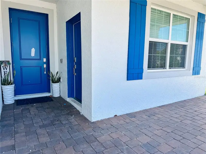 Exterior details and patio area of a home in , Davenport (Image 2). Exterior details and patio area of a home in , Davenport (Image 2).