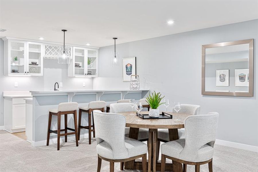 Representative furnished interior of a home built from the Anderson by Ryan Homes in Canterbrook Farms, Fountain Inn (Image 44).