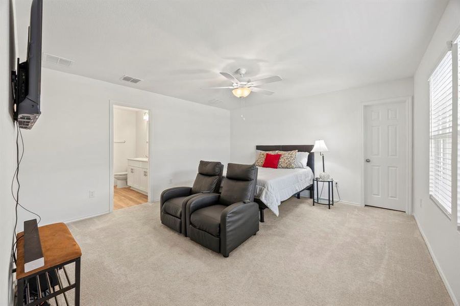 Furnished interior view inside a new home in , Denton (Image 9).