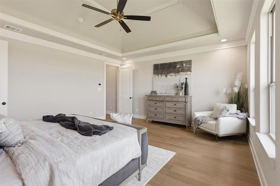 Furnished interior view inside a new home in , Granbury (Image 18).
