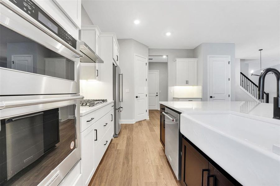 Furnished interior view inside a new home in Palms at Windermere, Windermere (Image 15).