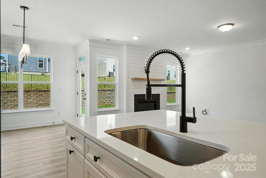 Furnished interior view inside a new home in Summerlin, Mooresville (Image 6). Furnished interior view inside a new home in Summerlin, Mooresville (Image 6).