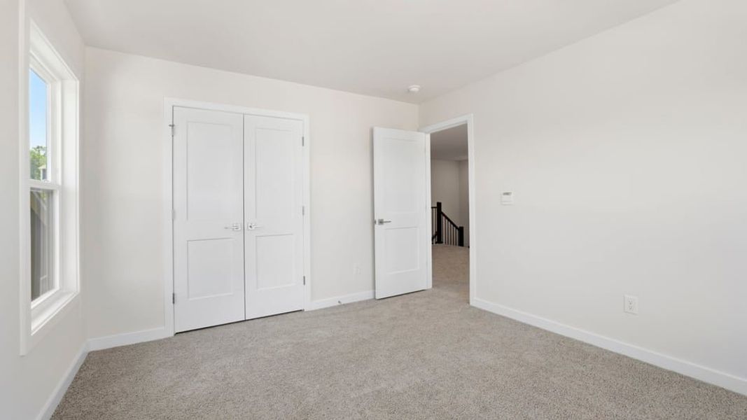 Spacious, unfurnished interior of a new home in Whitehawk Meadows, Travelers Rest (Image 29). Spacious, unfurnished interior of a new home in Whitehawk Meadows, Travelers Rest (Image 29).