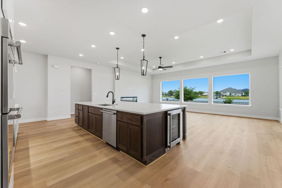 Furnished interior view inside a new home in Towne Lake, Cypress (Image 15).