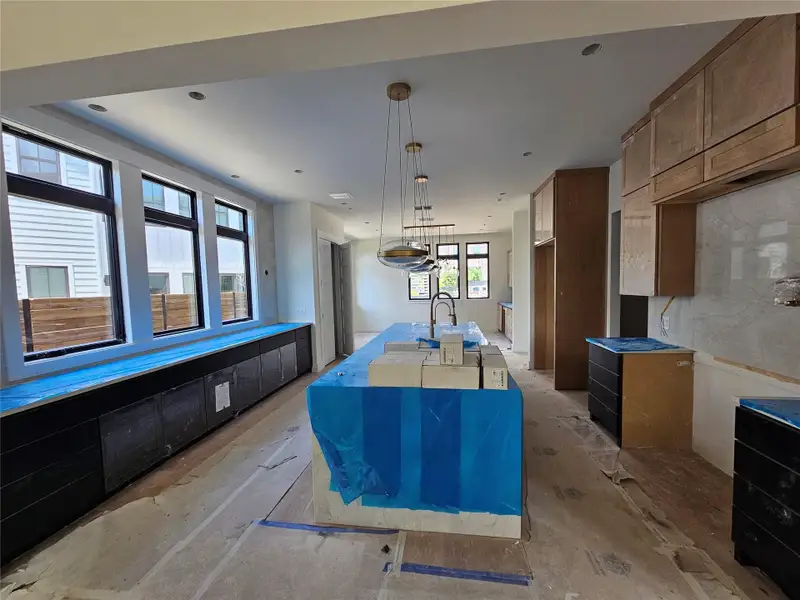 In-progress construction of a new home in The Grove, Austin, TX (Image 2). In-progress construction of a new home in The Grove, Austin, TX (Image 2).