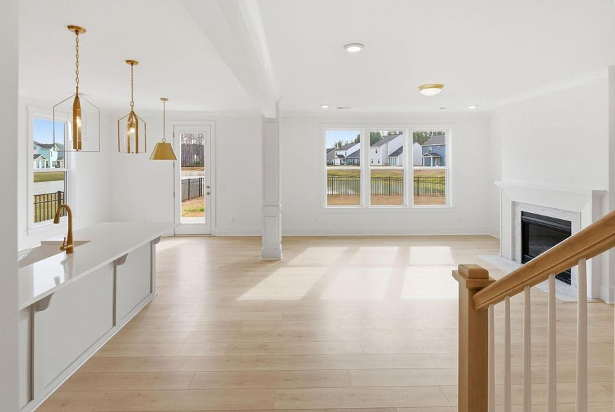 Spacious, unfurnished interior of a new home in , Ravenel (Image 29).