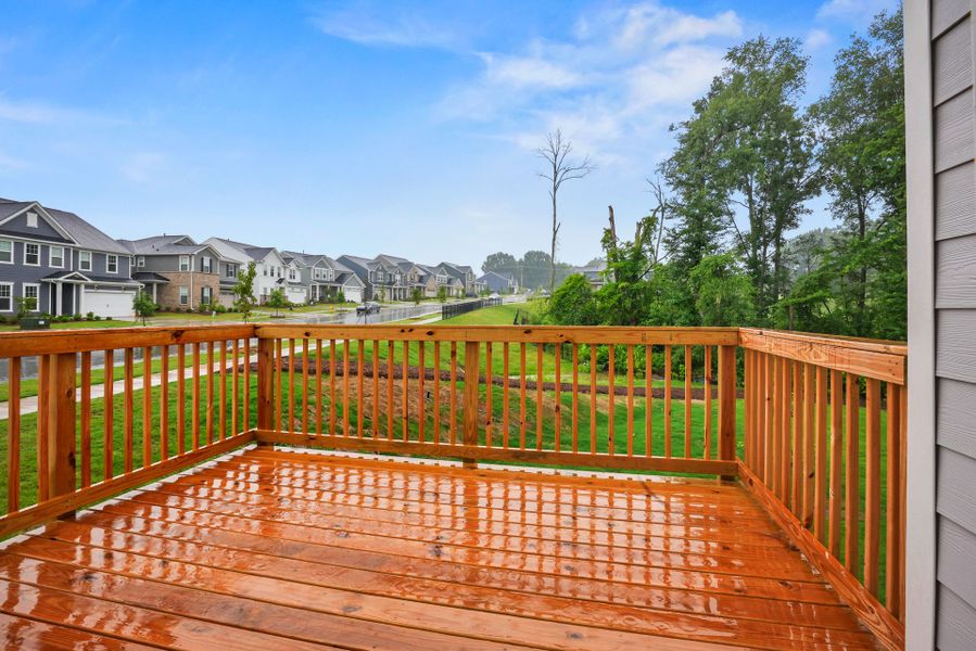 Exterior details and patio area of a home in Cannon Run, Concord (Image 4).