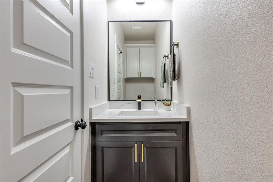 Close-up of interior finishes inside a home in , Fort Worth (Image 15).