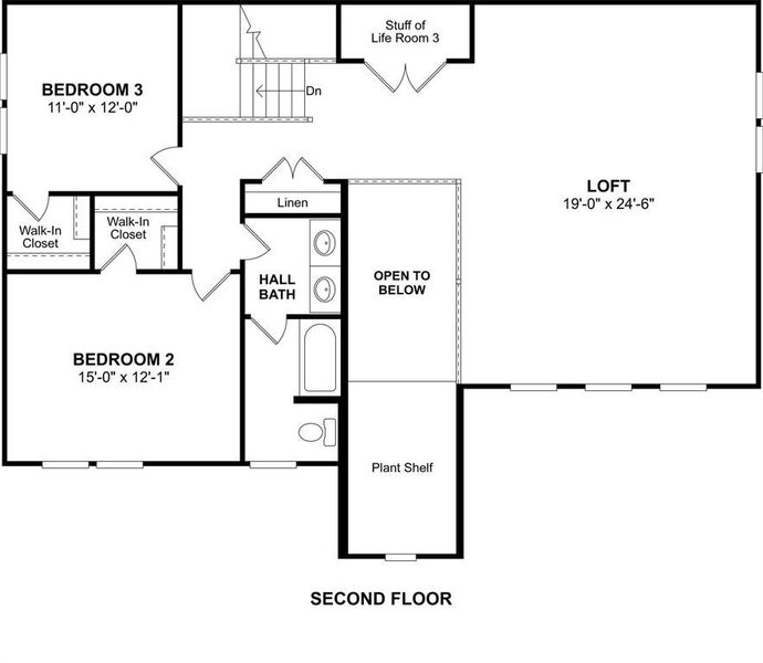 2D floor plan layout of this home in Sterling Greene, Arlington, TX (Image 3). 2D floor plan layout of this home in Sterling Greene, Arlington, TX (Image 3).
