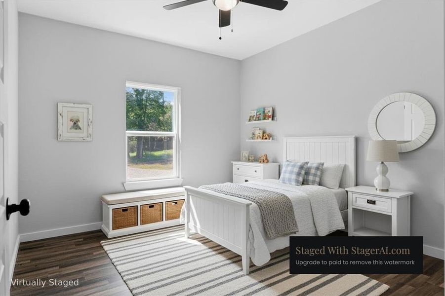 Staged Child's Room in Bedroom 3 Staged Child's Room in Bedroom 3