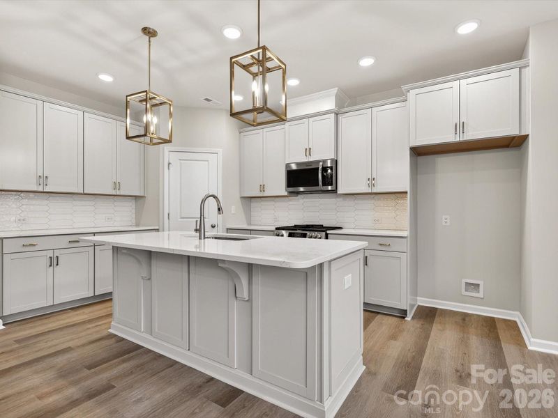 Furnished interior view inside a new home in North Creek Village, Huntersville (Image 11).