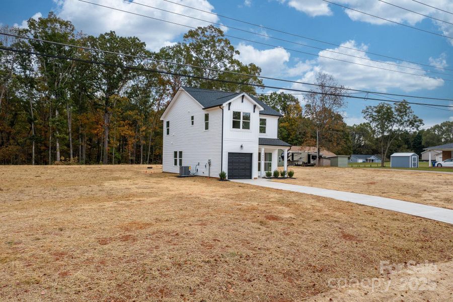 Exterior details and patio area of a home in , Newton (Image 27). Exterior details and patio area of a home in , Newton (Image 27).