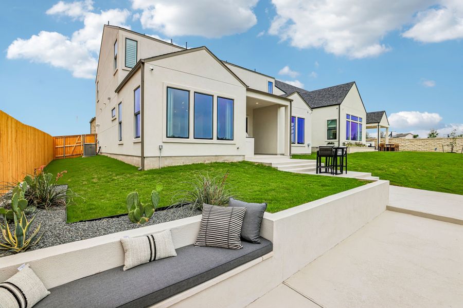 Representative exterior details of a home built from the 4062 by Risewell Homes in Bluff Haven, Georgetown (Image 3).