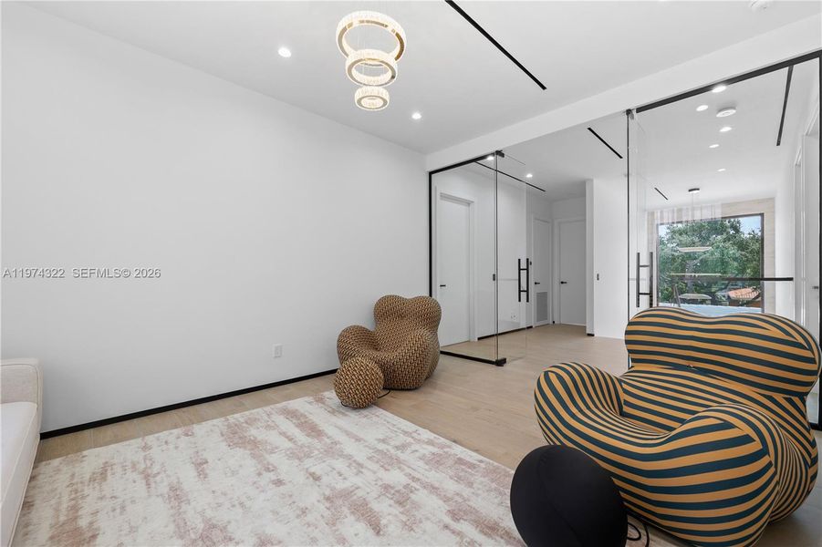 Furnished interior view inside a new home in , Fort Lauderdale (Image 39).