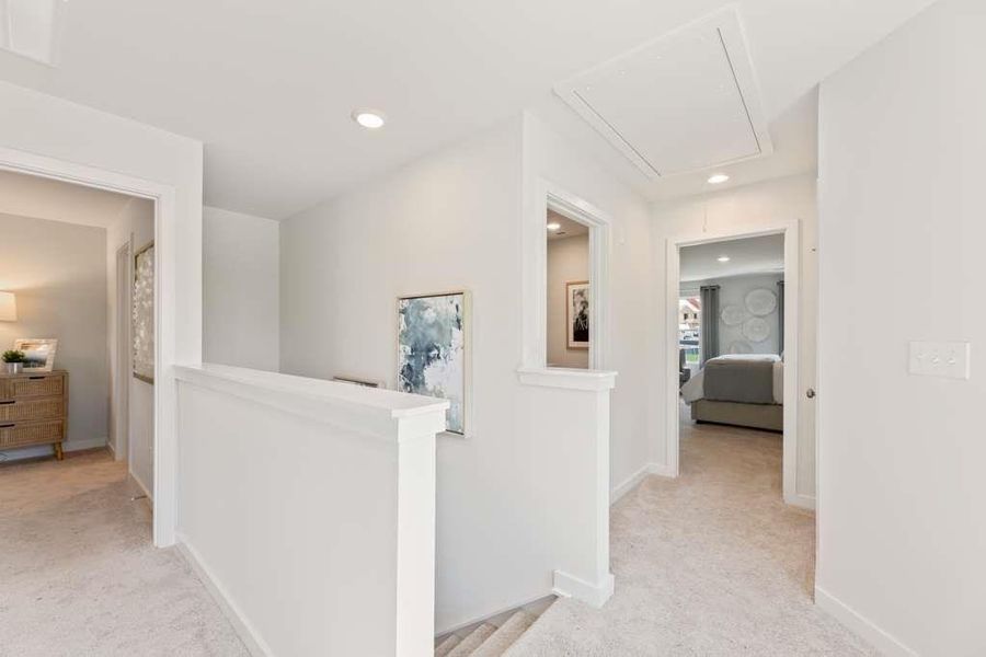 Furnished interior view inside a new home in , Lawrenceville (Image 42).