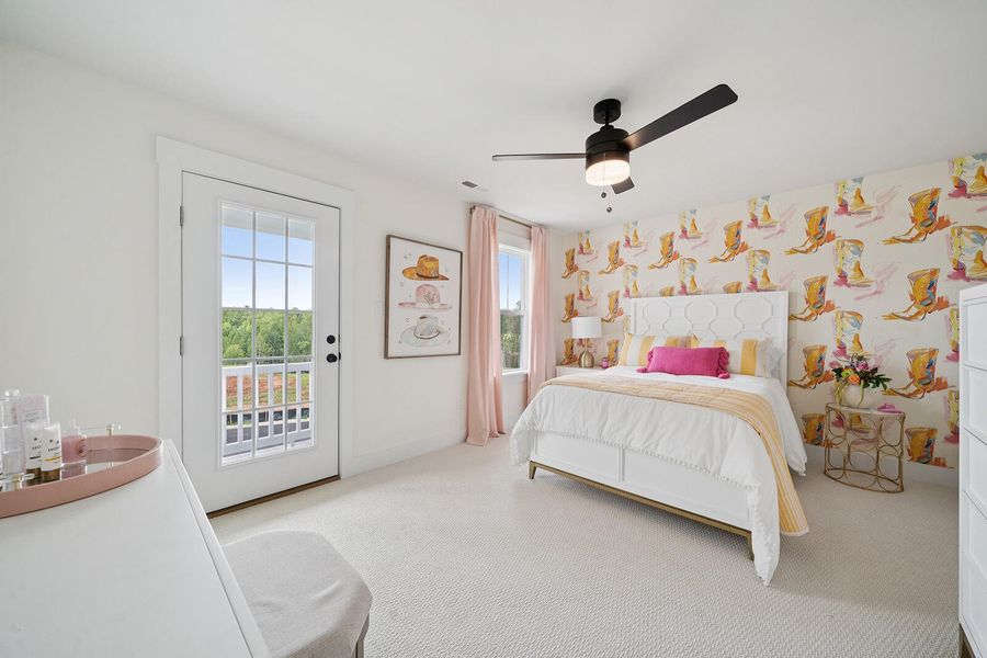 Furnished interior view inside a new home in , Summerville (Image 23).