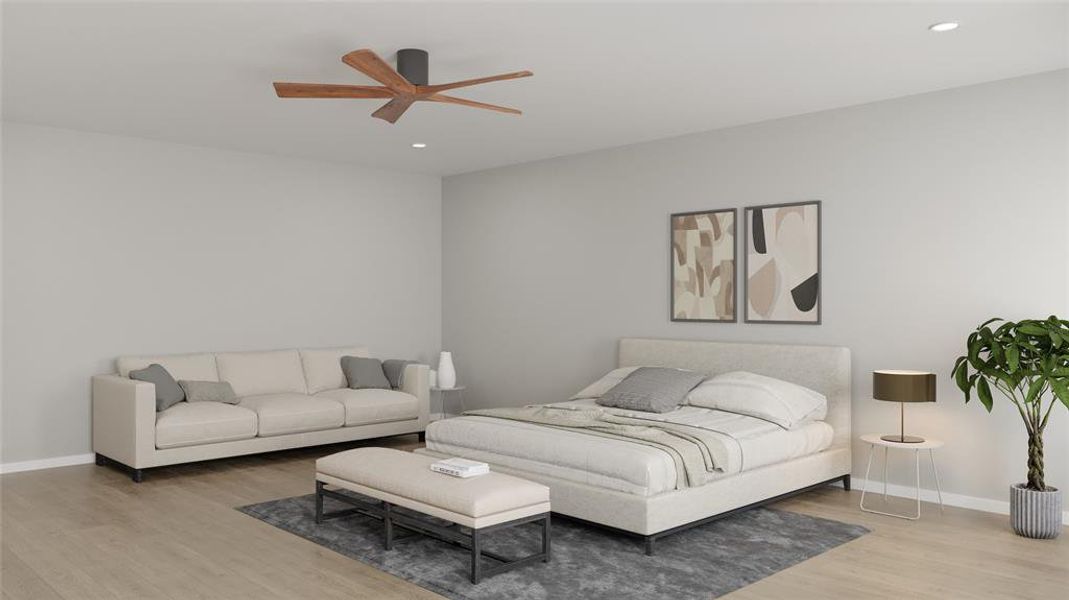 Furnished interior view inside a new home in , Kennedale (Image 11).