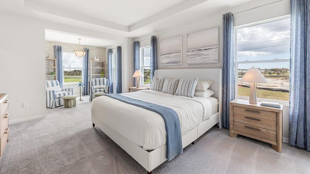 Furnished interior view inside a new home in Star Farms at Lakewood Ranch, Lakewood Ranch (Image 16).