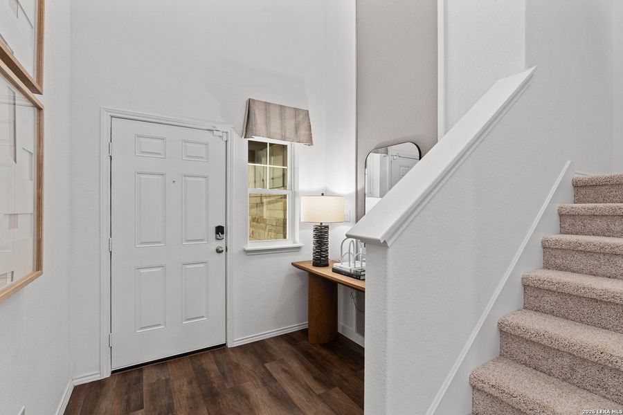 Furnished interior view inside a new home in Meadows at Clear Springs, New Braunfels (Image 8).