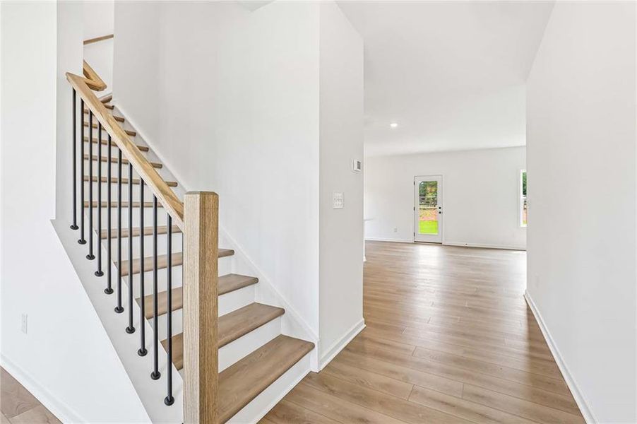 Spacious, unfurnished interior of a new home in Langston Reserve, Cartersville (Image 31). Spacious, unfurnished interior of a new home in Langston Reserve, Cartersville (Image 31).