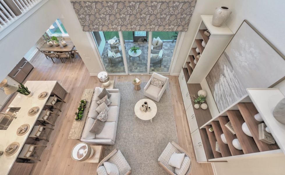 Furnished interior view inside a new home in Middlebourne, St. Johns (Image 15).