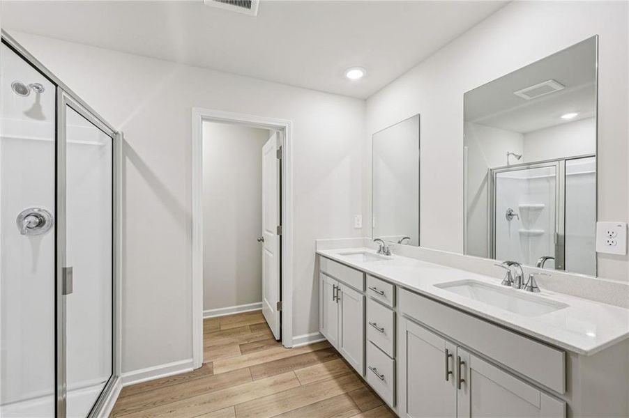Furnished interior view inside a new home in Hawthorne Station, College Park (Image 14). Furnished interior view inside a new home in Hawthorne Station, College Park (Image 14).