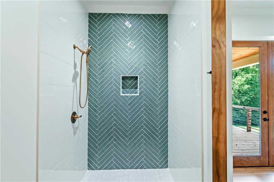 Close-up of interior finishes inside a home in , Blairsville (Image 21).