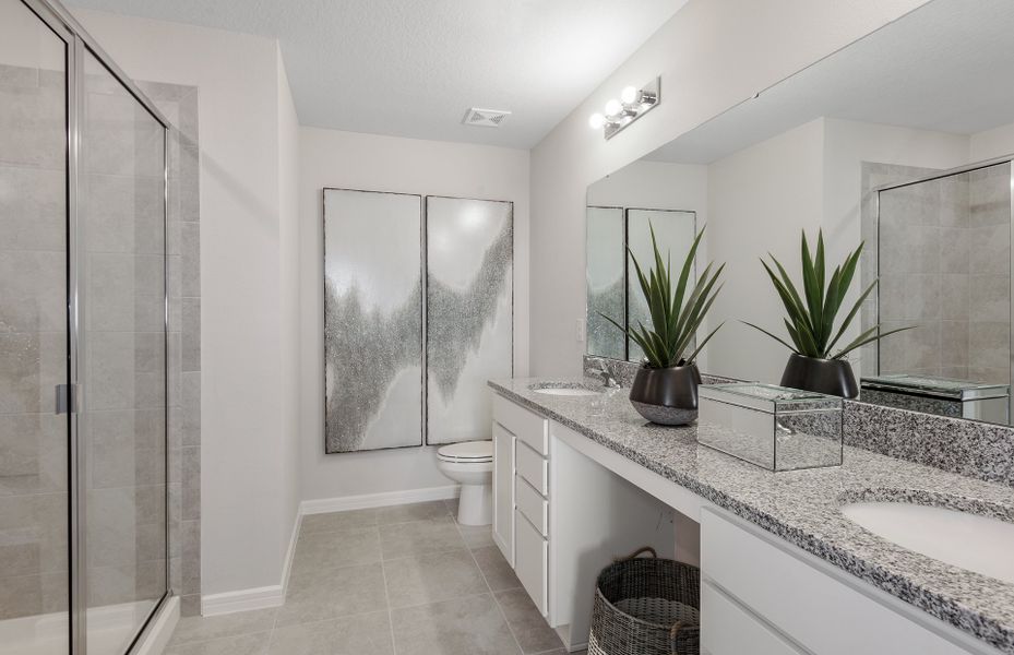 Owner's Bath with Dual Sinks