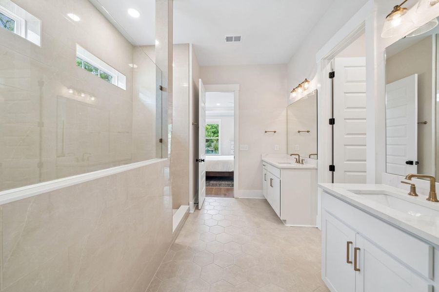 Furnished interior view inside a new home in , Mount Pleasant (Image 9).