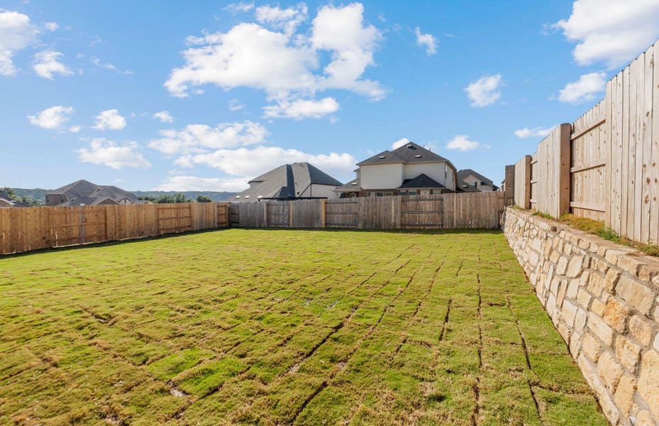 Exterior details and patio area of a home in Crescent Bluff, Georgetown (Image 20).