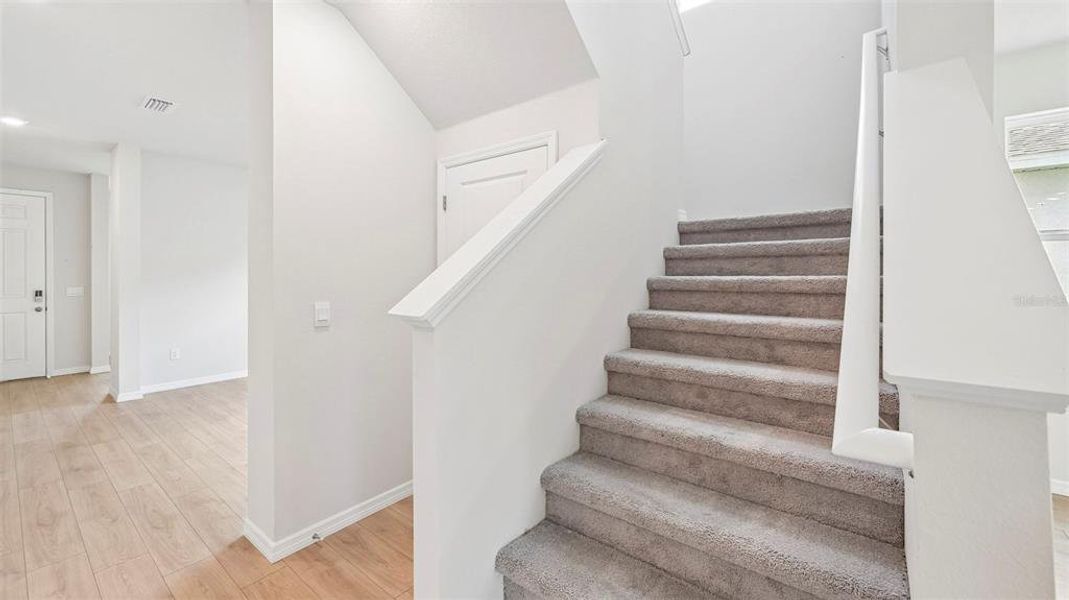 Spacious, unfurnished interior of a new home in Oakfield Trails, Parrish (Image 33). Spacious, unfurnished interior of a new home in Oakfield Trails, Parrish (Image 33).