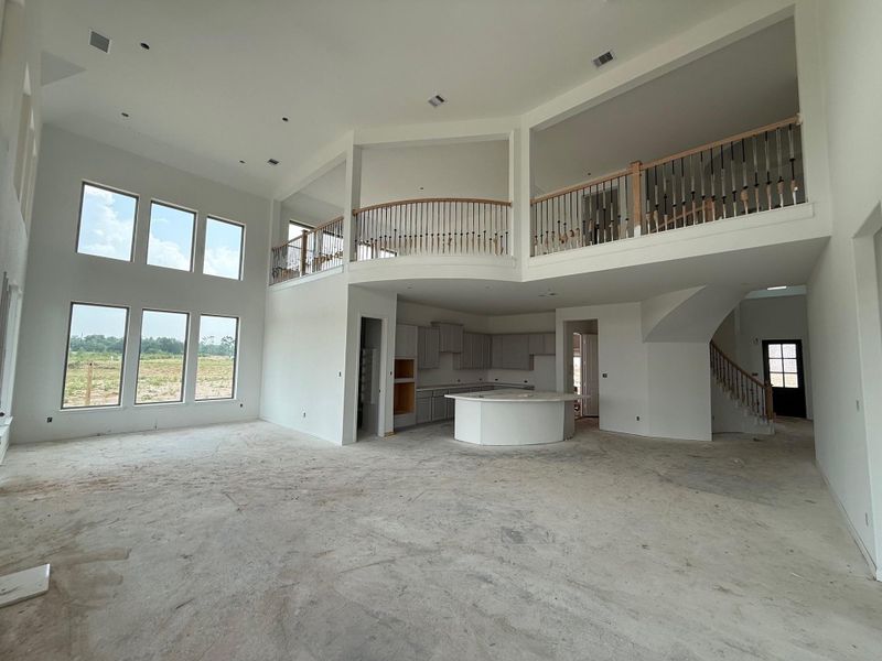 In-progress construction of a new home in Candela, Richmond, TX (Image 7).