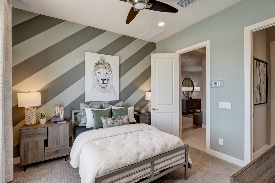 Representative furnished interior of a home built from the Hacienda Series - Topaz by Brightland Homes in Canyon Views - Hacienda, Litchfield Park (Image 32).