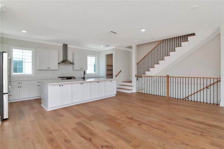 Furnished interior view inside a new home in , Tampa (Image 8). Furnished interior view inside a new home in , Tampa (Image 8).