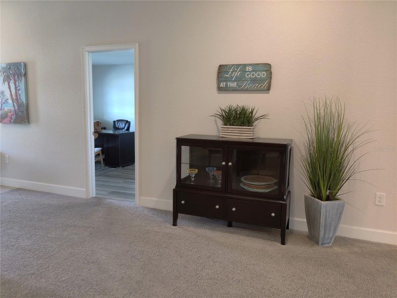 Furnished interior view inside a new home in Sunset Landing, Spring Hill (Image 5).