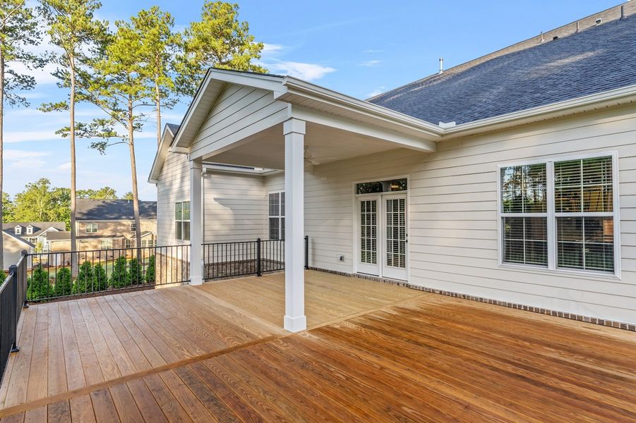Front exterior of a new home in Suter Estates, Easley, SC, highlighting curb appeal (Image 24). Front exterior of a new home in Suter Estates, Easley, SC, highlighting curb appeal (Image 24).