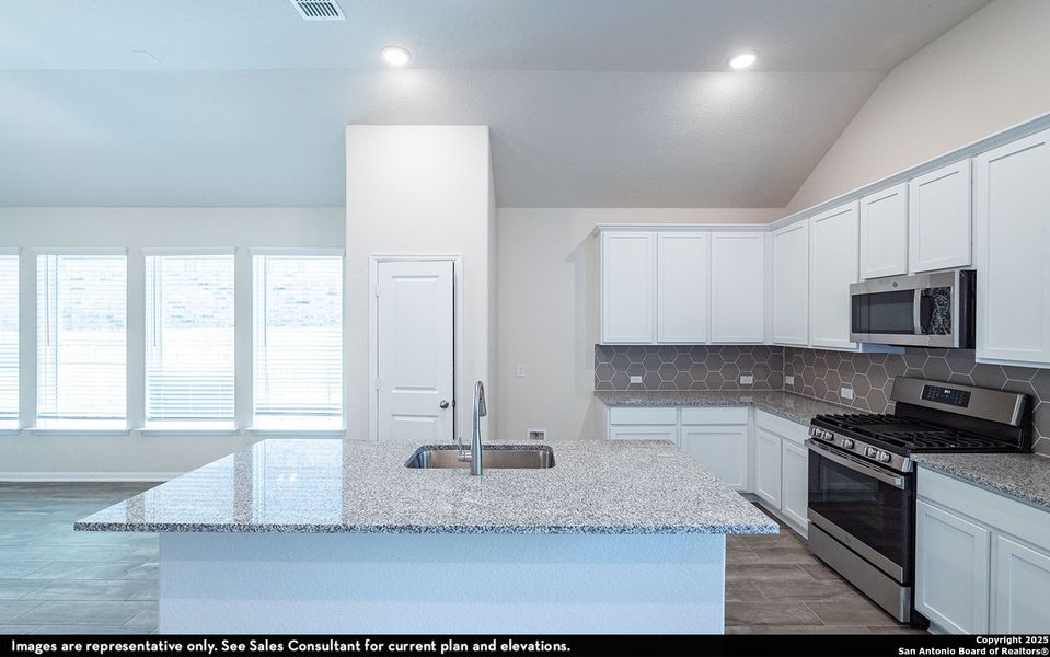 Furnished interior view inside a new home in , Schertz (Image 5). Furnished interior view inside a new home in , Schertz (Image 5).