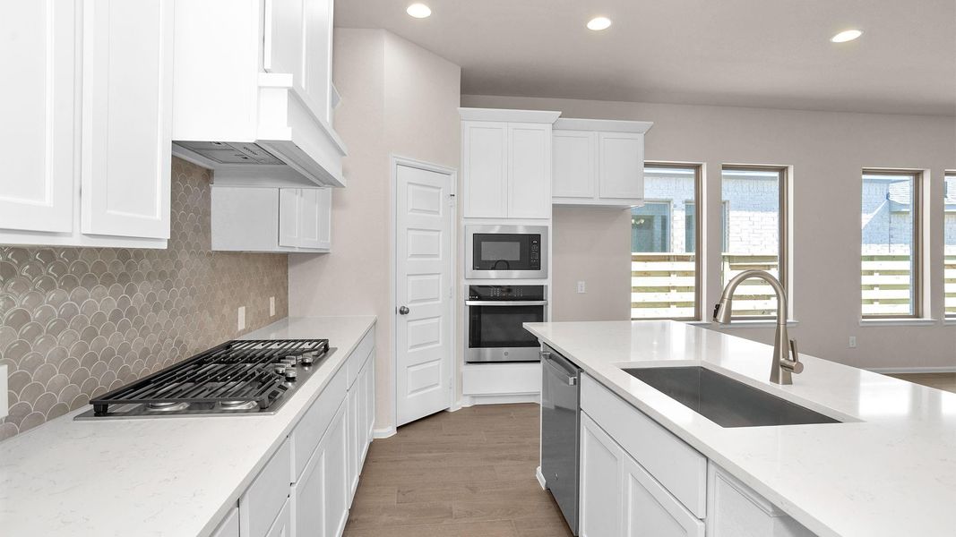 Furnished interior view inside a new home in Austin Point, Richmond (Image 6).