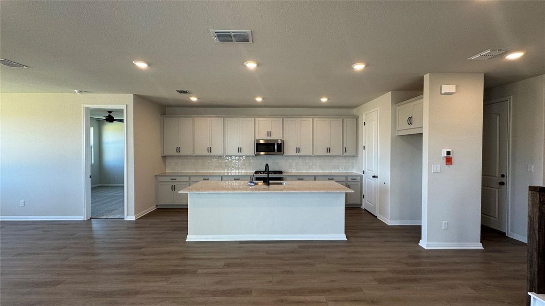 Furnished interior view inside a new home in Cannon Ranch 45s, Dripping Springs (Image 8). Furnished interior view inside a new home in Cannon Ranch 45s, Dripping Springs (Image 8).