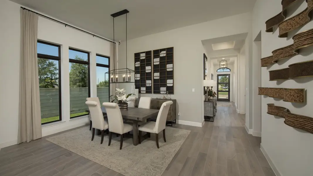 Furnished interior view inside a new home in Ramble, Celina (Image 29).