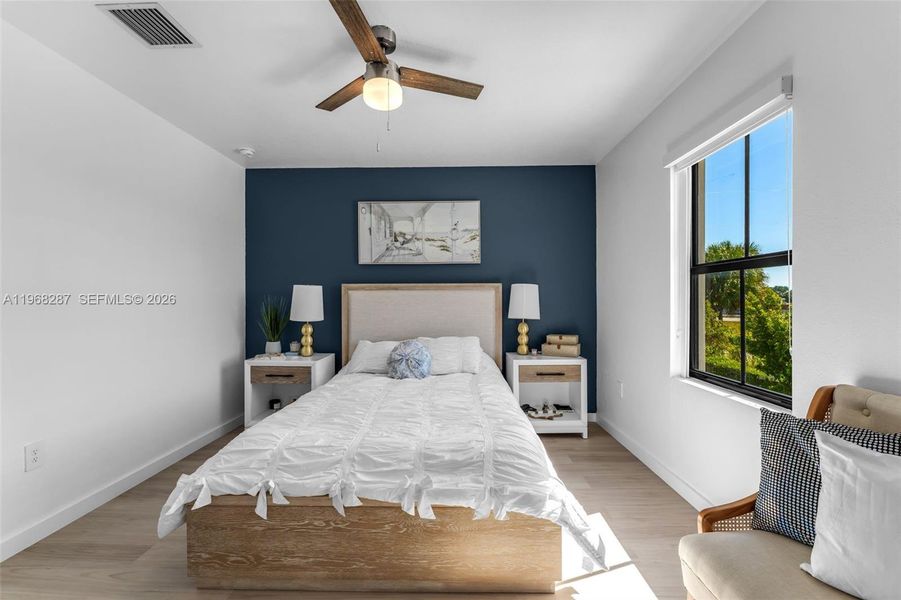 Furnished interior view inside a new home in , Florida City (Image 14). Furnished interior view inside a new home in , Florida City (Image 14).