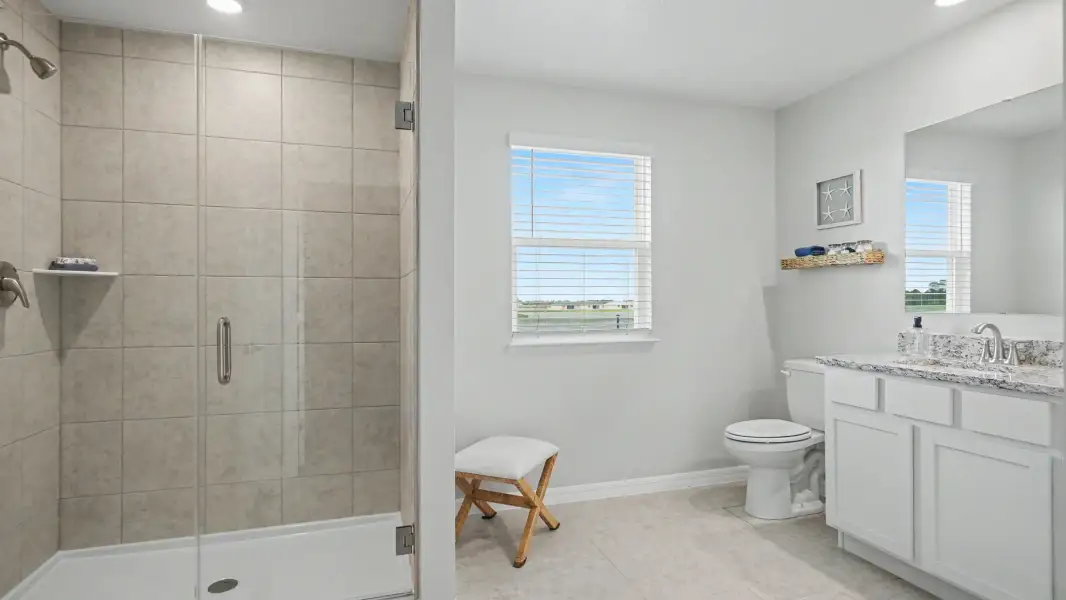 Furnished interior view inside a new home in Malabar Springs, Palm Bay (Image 34).