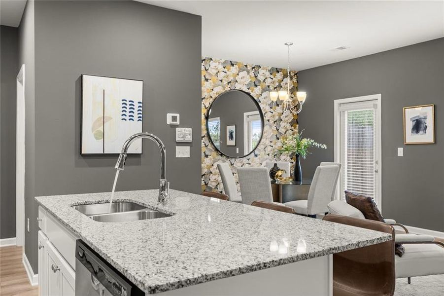 Furnished interior view inside a new home in Reeves Park, Stockbridge (Image 8).