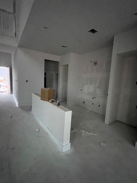 In-progress construction of a new home in Clopton Farms, Montgomery, TX (Image 3).