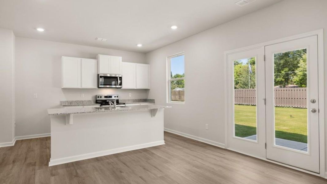 Furnished interior view inside a new home in Northberry, Rome (Image 6). Furnished interior view inside a new home in Northberry, Rome (Image 6).