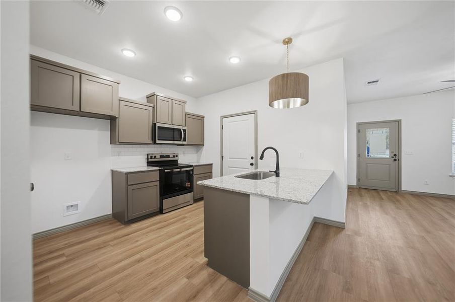 Furnished interior view inside a new home in , Covington (Image 7). Furnished interior view inside a new home in , Covington (Image 7).