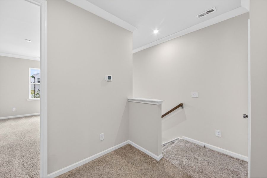 Spacious, unfurnished interior of a new home in Fifteen 15 Cannon, Charlotte (Image 21). Spacious, unfurnished interior of a new home in Fifteen 15 Cannon, Charlotte (Image 21).