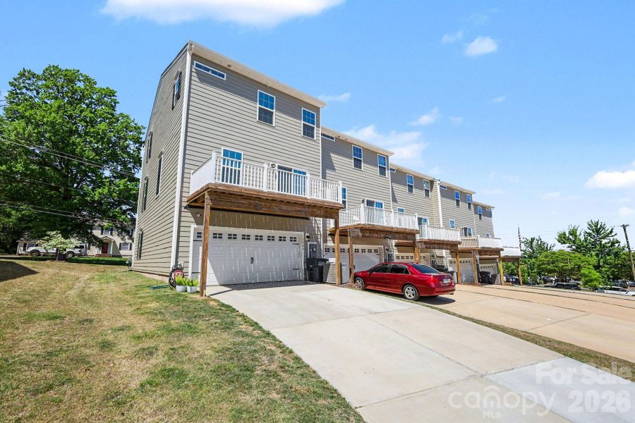 Exterior details and patio area of a home in , Gastonia (Image 27).