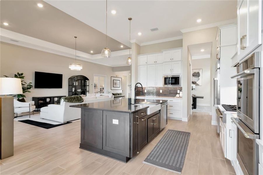 Furnished interior view inside a new home in , Wesley Chapel (Image 25).
