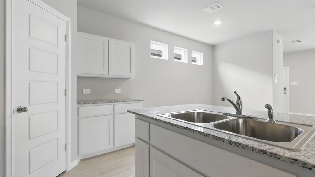 Representative furnished interior of a home built from the ALMOND by D.R. Horton in Orchard Village, Fort Worth (Image 9). Representative furnished interior of a home built from the ALMOND by D.R. Horton in Orchard Village, Fort Worth (Image 9).